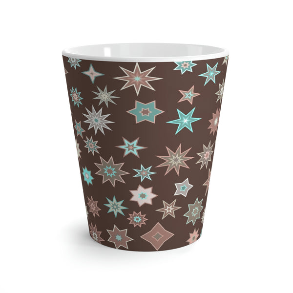 Winter Cocoa Star Latte Mug 12oz