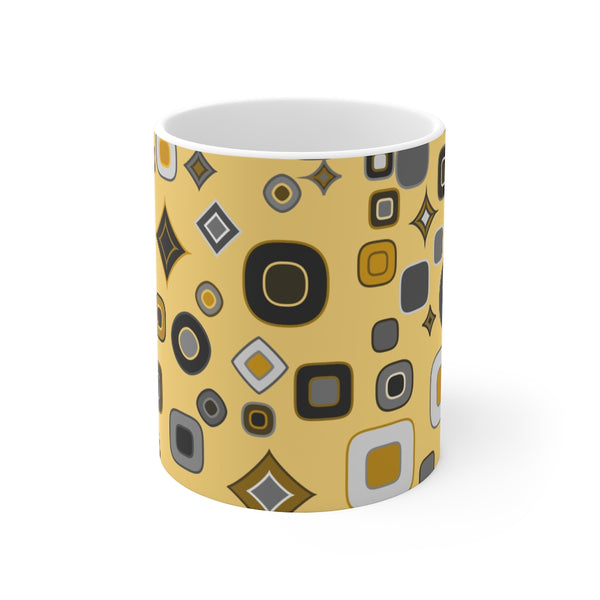 Yellow Gold Mod Mug 11oz