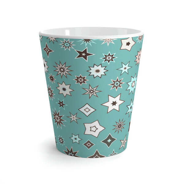 Arctic Blue Star Latte Mug 12oz
