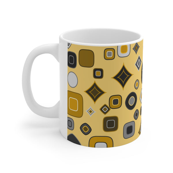 Yellow Gold Mod Mug 11oz