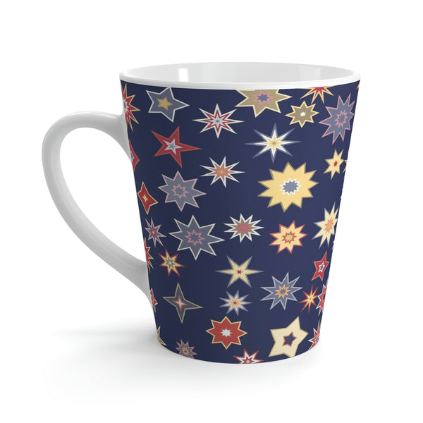 Cadet Blue Star Latte Mug 12oz