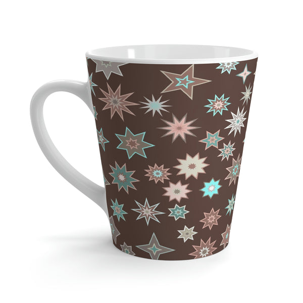 Winter Cocoa Star Latte Mug 12oz